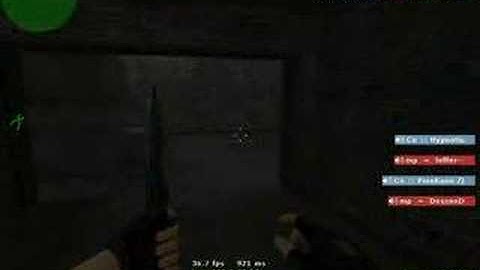 Knife 1v5 ace clutch