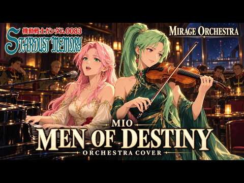 ガンダム0083】MEN OF DESTINY / MIO – Orchestra Cover【STARDUST