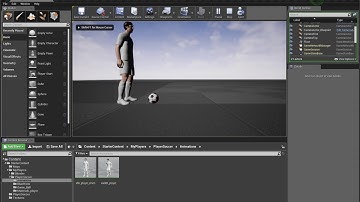 Ue4 soccer game real physics ball