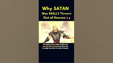 Why SATAN Was REALLY Thrown Out Of Heaven 👹😱 #shorts #youtube #catholic #bible #fypシ