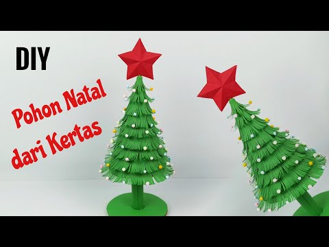 Video: Cara Membuat Pohon Natal Dari Kertas Bergelombang