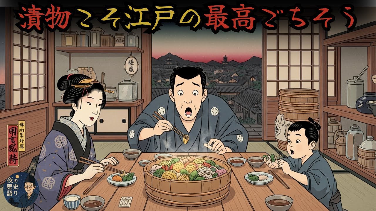 なぜ漬物が江戸時代の「最高のごちそう」だったのか？江戸の食卓に隠された驚きの真実