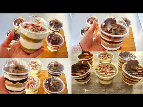 مشروع أكواب السعادة وصفة إقتصادية بعدة أذواق وكريمة خطيرة مشروع مربح جدا من البيت للمبتدئين