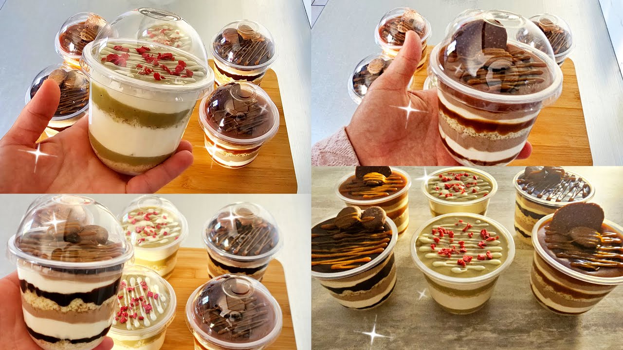 مشروع أكواب السعادة ! وصفة إقتصادية بعدة أذواق وكريمة خطيرة مشروع مربح جدا من البيت للمبتدئين