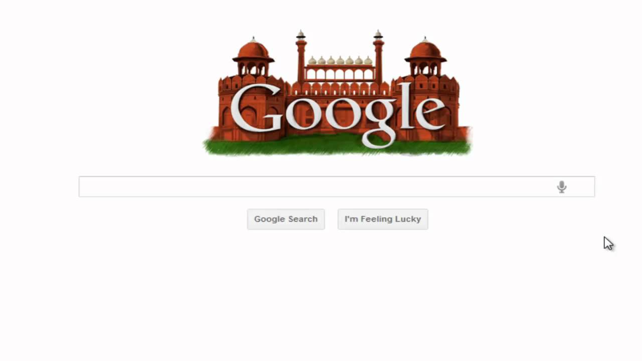 Google Celebrating Indian Independence Day 2011