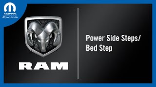 Power Side Steps / Bed Step | How To | 2024 Ram 1500 DT