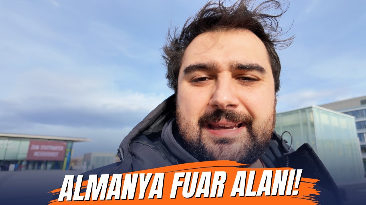 Almanya fuar alanı ve boş sohbet