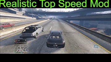 Gta 5 Realistic Top Speeds MOD.
