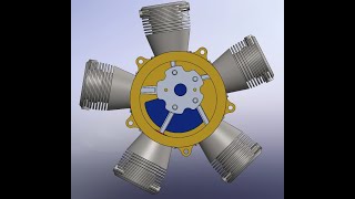 Radial Engine Simulation