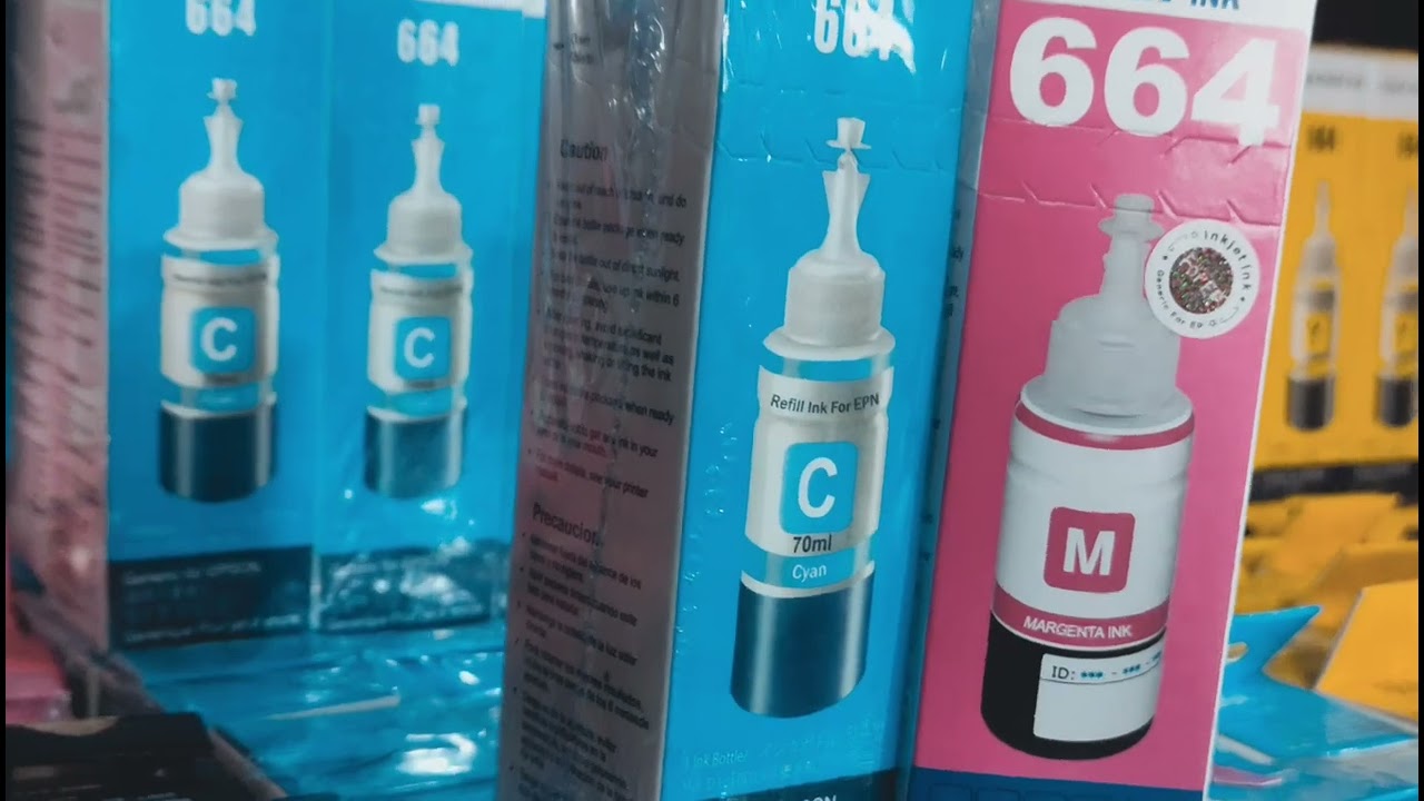 Epson Refill ink 664 (4 colour set) order:0182996767