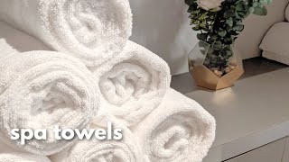 3 ways to FOLD WASHCLOTHS like a SPA