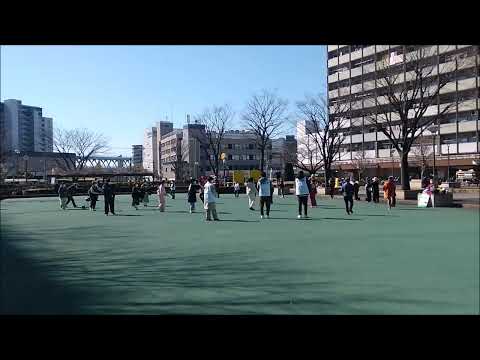 炭坑節　2022年豊島5丁目団地ミニ盆踊り大会①