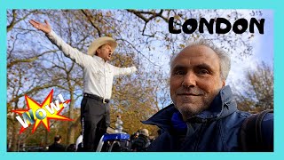 LONDON: Controversial debates at SPEAKERS&#39; CORNER #travel #london