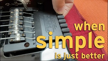 Steinberger Spirit bridge change and set up - partial video record