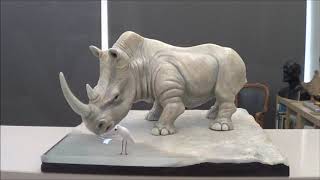 rhino sculpture