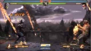 01.MK9: Pat the Enforcer(Scorpion/Raiden) vs KN VSM Shock(Kenshi) (Kombat Network,RBR9 (22.Sep.2012)