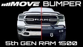 Building A MOVE BUMPER on my 5th Gen Ram! (Precision Series Prerunner Truck Bumper) Ram 1500 Prerunner Bumper