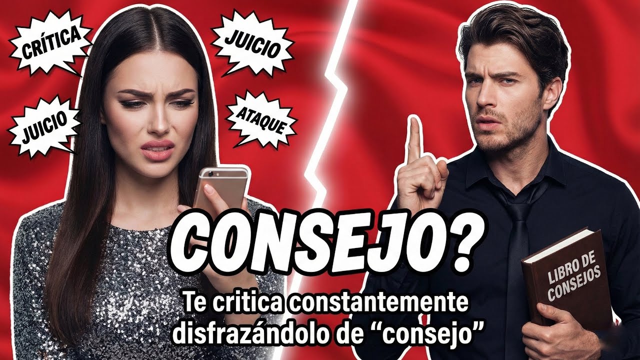 🚨 RED FLAG: te critica “por tu bien”