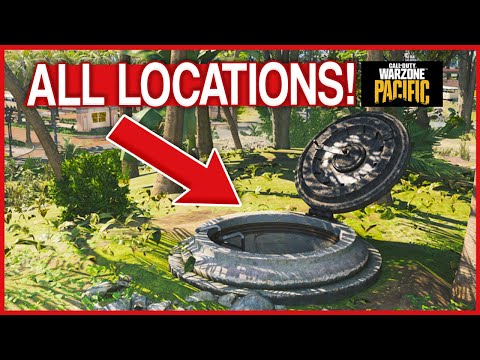 All Open Bunker Hatch Locations in Warzone Pacific! (Warzone Pacific Season 2 Secret Bunkers)