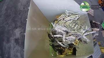 ACSR Wire Chopping System | Aluminum & Steel Separation by Engineered Recycling Systems