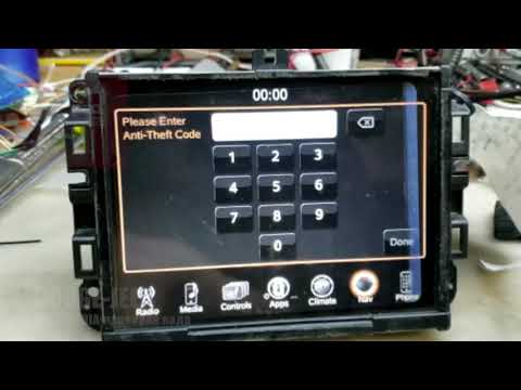 Radio unlock Chrysler-DODGE-JEEP multimedia system