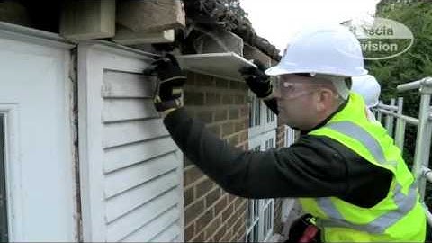 How to install soffits