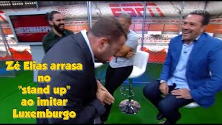 ZÉ ELIAS IMITANDO O POFEXÔ VANDERLEI LUXEMBURGO | TECNICO DO BRAGANTINO DE 1990| RESENHA ESPN