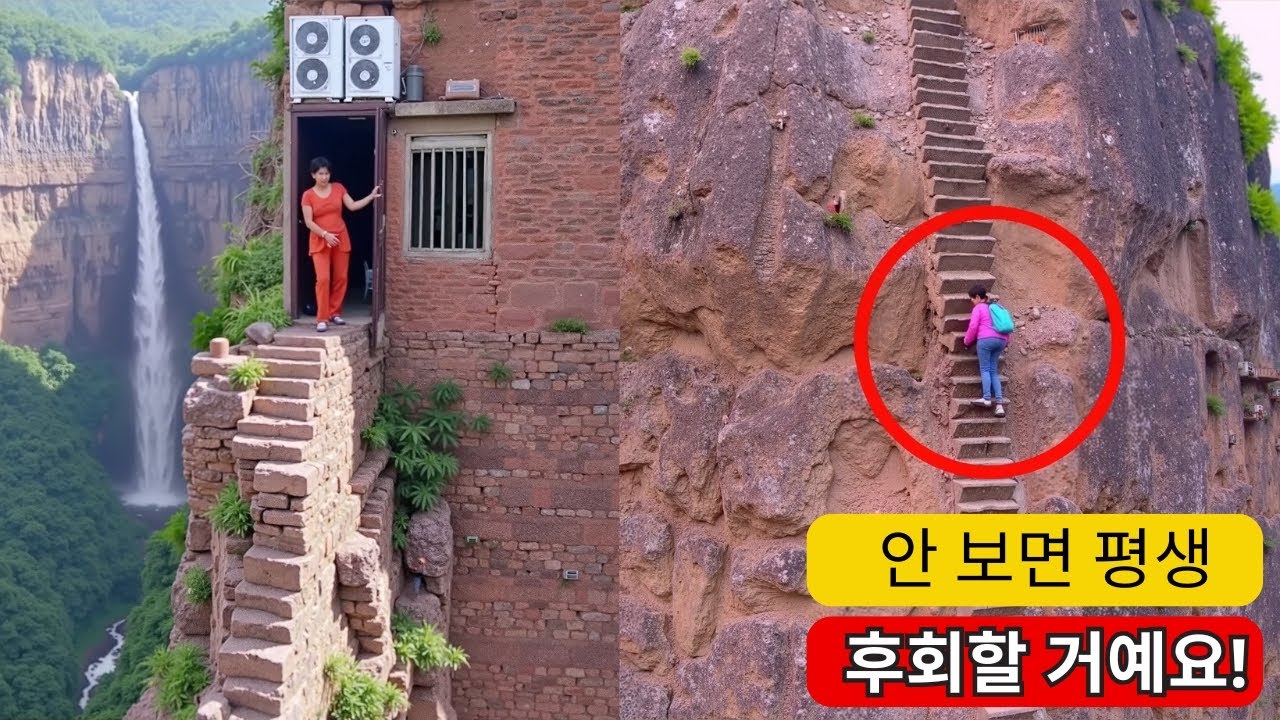 중국에서 가장 신비롭고 기묘한 15개의 절벽 - 전 세계를 충격에 빠뜨리다 - 직접 보지 않으면 자신의 눈을 믿을 수 없을 것이다!