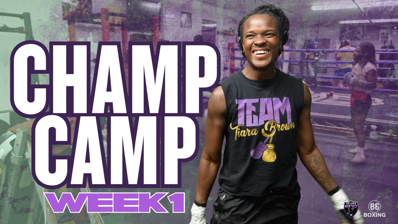 Champ Camp Ep. 1: Tiara Brown Touches Down in DC | Week 1 Begins