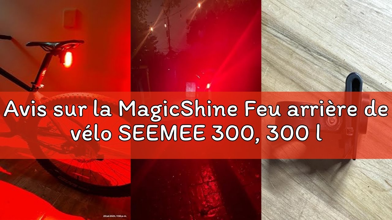 Feu avant et arrière vélo Magicshine SEEMEE 20 V2.0 | Vélo-Store