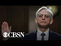 Judge Merrick Garland says he will not be the president's attorney
