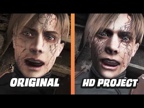 Resident Evil 4 HD Project vs Original Graphics Comparison