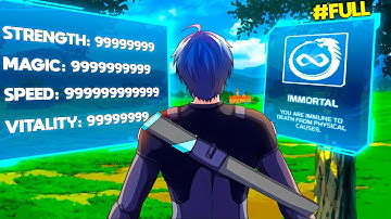 [1-7] He is reborn in a NEW body, and gains a game system by gaining infinite power.