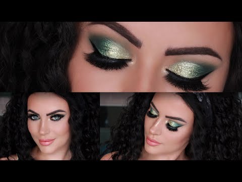 Video: Makeup for the New Year 2019 for green eyes