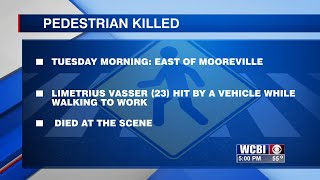 Coroner's Office investigates the death of a pedestrian in Lee Co.