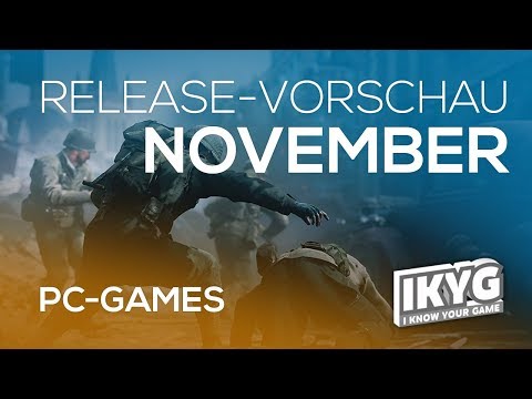 Games-Release-Vorschau - November 2017 - PC