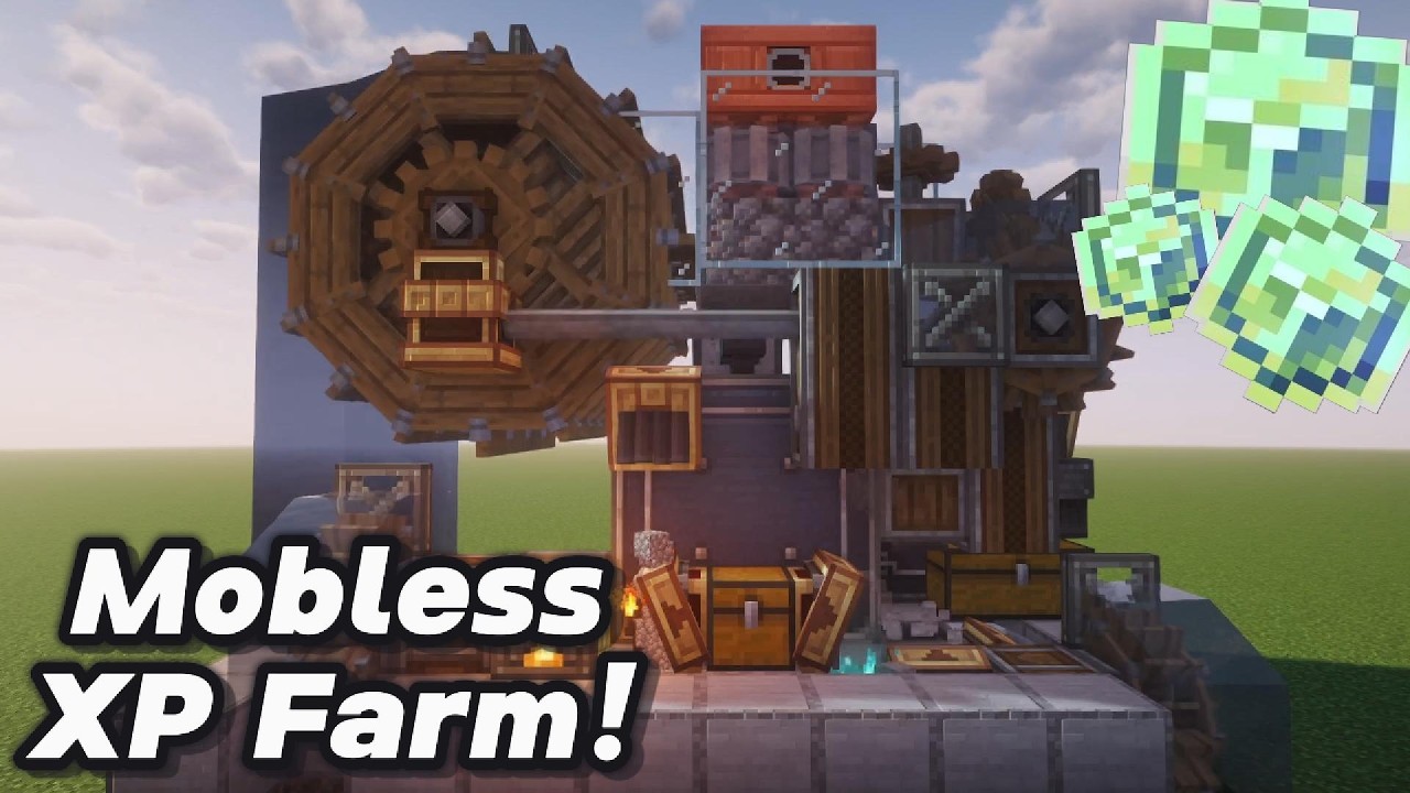 This Farm Makes SO Much XP! | Create Mod Tutorial - YouTube