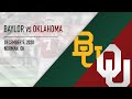 OU Highlights vs Baylor (12/5/2020)