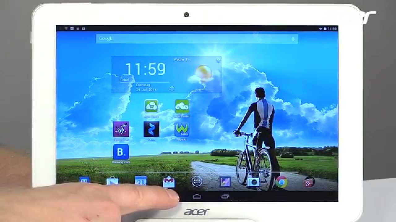Acer Iconia Tablets 04 Bedienung Youtube
