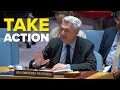 UN High Commissioner Filippo Grandi calls on the Security Council to take action.