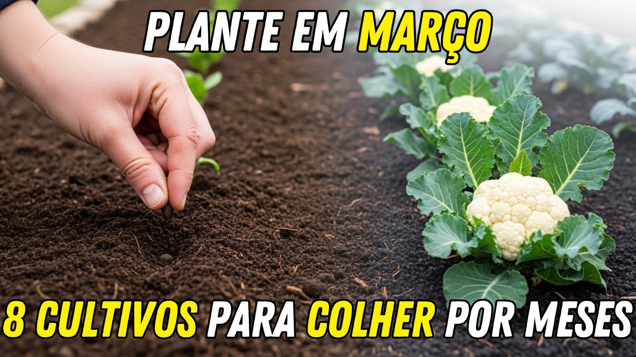 8 Cultivos Que Você DEVE Plantar em Março Para Colher no Inverno