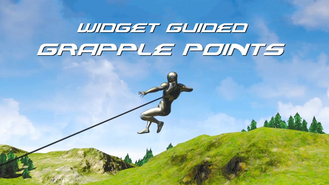 Widget Guided Grapple Points - Unreal Engine Marketplace / FAB