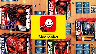 💥 Wszystkie Wyrzutnie/Fajerwerki z Biedronki | Biedronka Sylwester 2023/2024