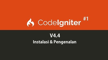 Installasi Codeigniter 4.4 dan pengenalan | CI#1