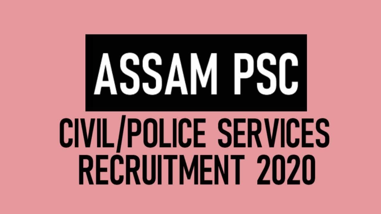 Assam PSC Combined Competitive Exam 2020 | APSC Combined Competitive Exam 2020 | Syllabus