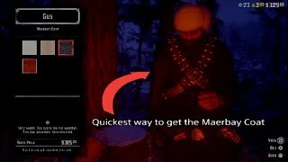 Where & How to get a PERFECT bear pelt and also How to get the Maerbay Coat |Red Dead Online|