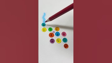 How to connect numbers 1 to 10 with one line #drawing #maths #quiz #shorts