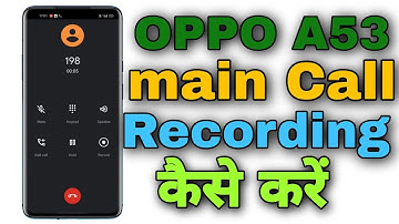 Oppo a53||Call Recording Setting कैसे करे ||TECHNO WING||SPT