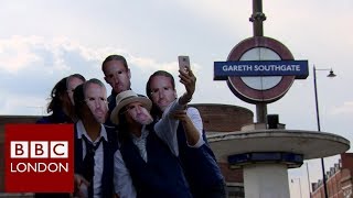 Southgate Tube rebranded Gareth Southgate – BBC London News