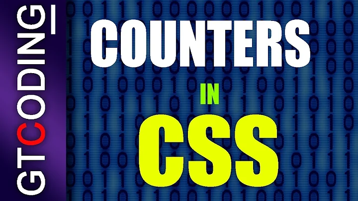 Counters in CSS | Web Designing Tutorial